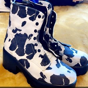 Cow boots